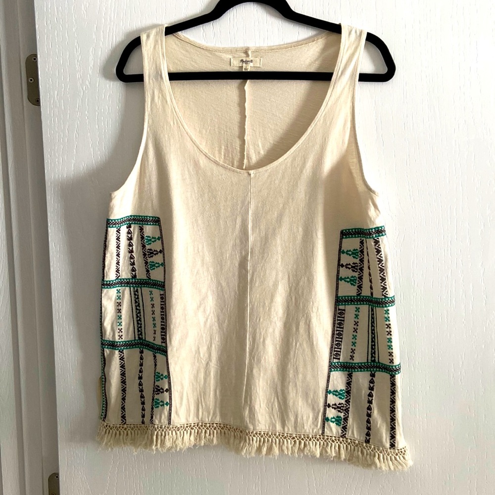 Madewell Embroidery Tank
